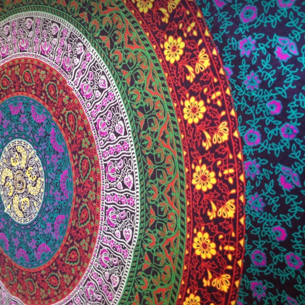 Bohemian Mandala Tapestry